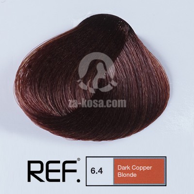 REF Colour 6.4 - Тъмно медно русо - 100 ml