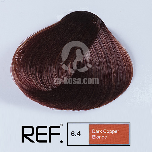 REF Colour 6.4 - Тъмно медно русо - 100 ml