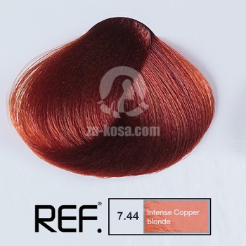 REF Colour 7.44 - Интензивно медно русо - 100 ml