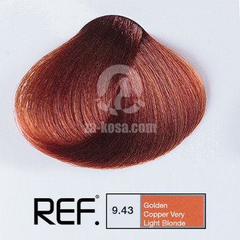 REF Colour 9.43 - Златно медно много светло русо - 100 ml