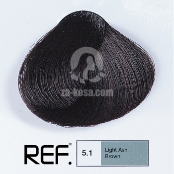 REF Colour 5.1 - Много тъмно пепелно русо - 100 ml