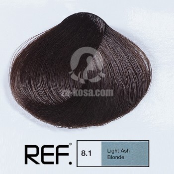 REF Colour 8.1 - Светло пепелно русо - 100 ml