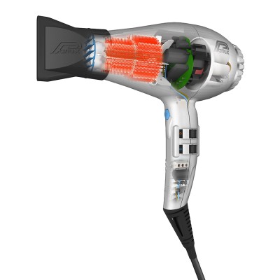 Сешоар Parlux Digitalyon Silver + дифузер - 2400W