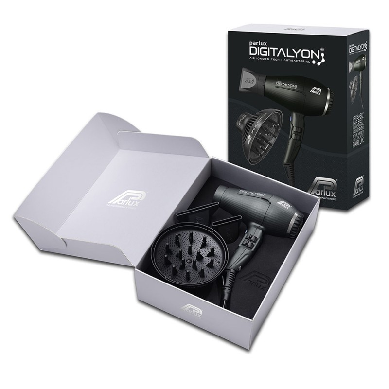 Сешоар Parlux Digitalyon Anthracite + дифузер - 2400W