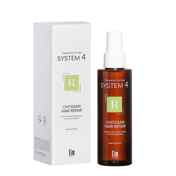 System 4 - Възстановяващ спрей "R" с читосан за суха и увредена коса - 150 ml