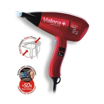 Професионален йонизиращ сешоар - червен - Valera Swiss Nano 9200 - 2000W 