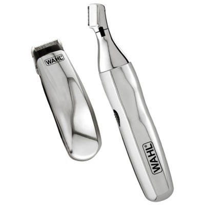 Комплект 2 машинки за вежди, брада и мустаци - Wahl Micro Groomsman  