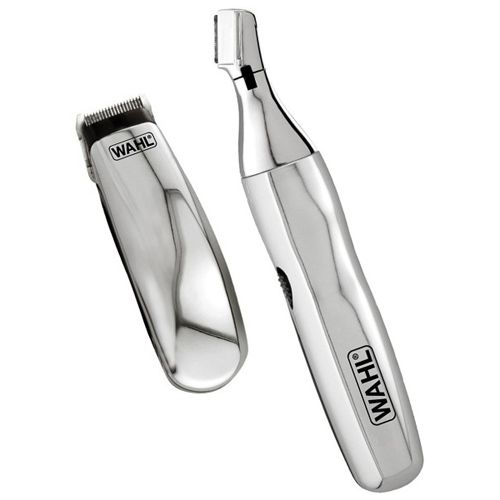 Комплект 2 машинки за вежди, брада и мустаци - Wahl Micro Groomsman  