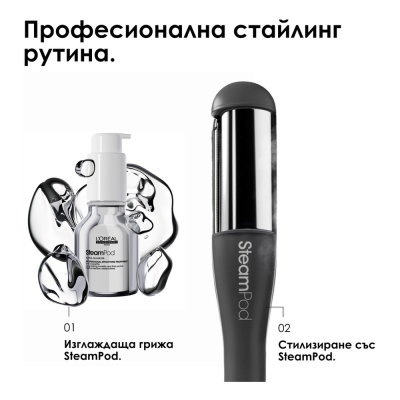Професионална преса за коса SteamPod 4 Meteora Професионална преса за коса SteamPod 4 Meteora