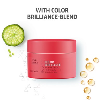Маска за блясък на боядисаната нормална или тънка коса - Invigo Brilliance - 150ml