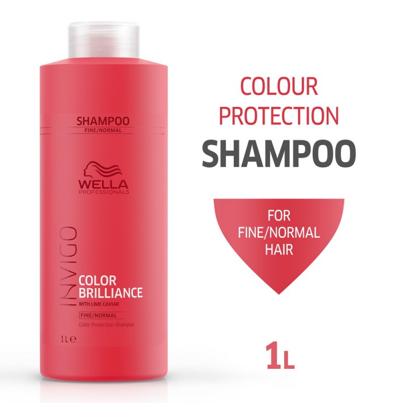 Шампоан за блясък на боядисана фина коса - Invigo Brilliance - 1000 ml Шампоан за блясък на боядисана фина коса - Invigo Brilliance - 1000 ml