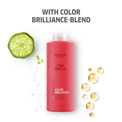 Шампоан за блясък на боядисана фина коса - Invigo Brilliance - 1000 ml Шампоан за блясък на боядисана фина коса - Invigo Brilliance - 1000 ml