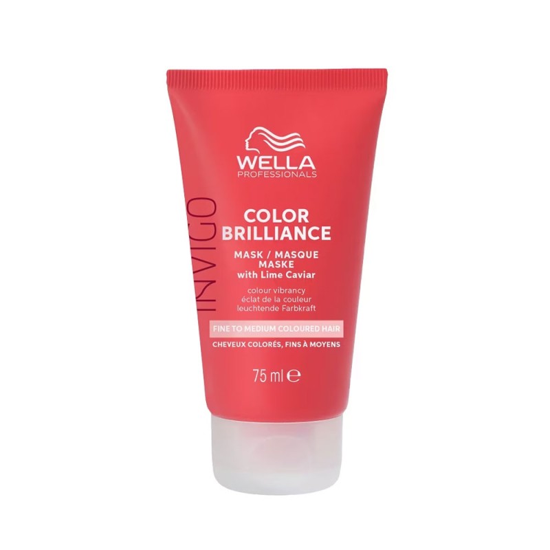 Маска за блясък на боядисаната нормална или тънка коса - Invigo Brilliance - 75 ml