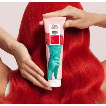 Оцветяваща маска за коса Wella Color Fresh - Red - 150 ml
