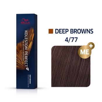 Wella Koleston Perfect 4/77 - Средно-кафяво кафяво интензивно - 60 ml