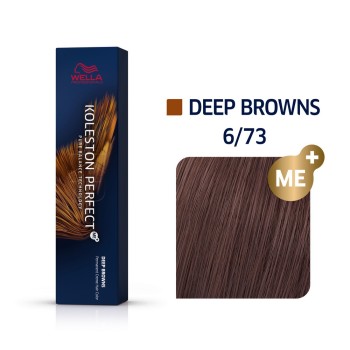 Wella Koleston Perfect 6/73 - Тъмно-русо кафяво-златисто - 60 ml