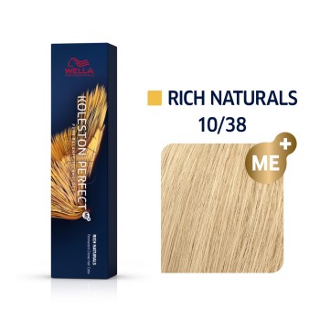 Wella Koleston Perfect 10/38 - Най-светло русо златисто перлено - 60 ml