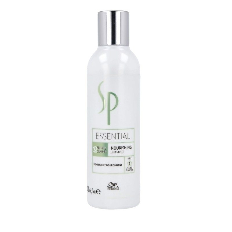 Wella SP Essential - Хидратиращ шампоан с натурални съставки (Nourishing) - 200 ml Wella SP Essential - Хидратиращ шампоан с натурални съставки (Nourishing) - 200 ml
