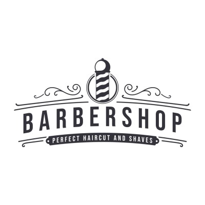 Стикер за витрина или стена за салон Barbershop 03