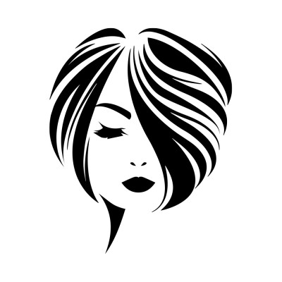 Стикер за витрина или стена за салон Beauty Woman 26
